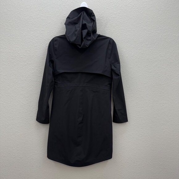 Lululemon Rain Rebel Black Full Zip Hooded Jacket Coat W4BDFS Womens size 2 - Picture 10 of 12